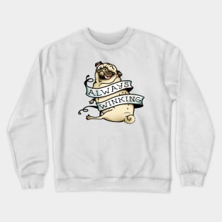 Always Winking (fawn) Crewneck Sweatshirt